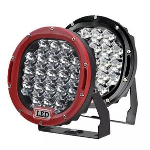 105W 7英寸 LED工作灯点波束越野驾驶雾灯红框