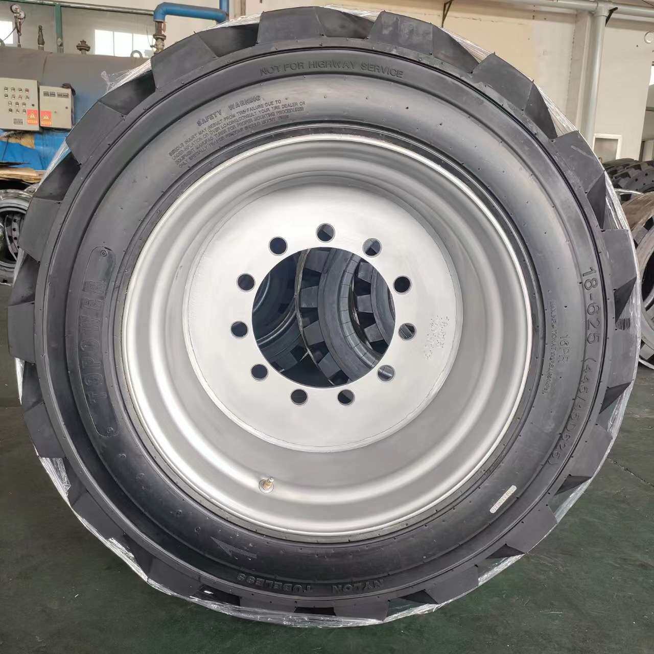 拓普轮胎 18-625轮胎 445/45D625轮胎 高空升降机聚氨酯填充轮胎