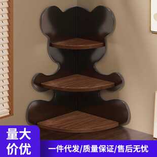 桌面书架转角置物架简易学生书桌收纳架子办公室工位拐角小型书柜