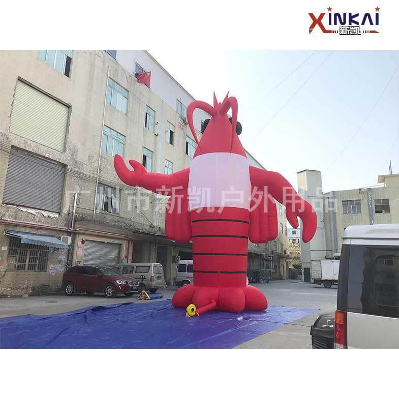 Inflatable lobster龙虾节广告充气虾模型 充气动物仿真气模虾子