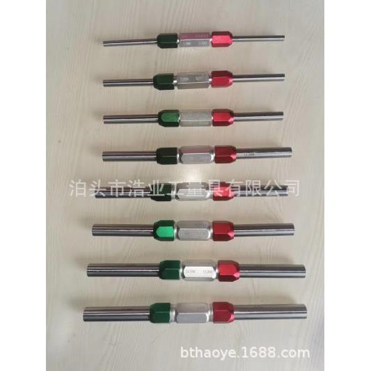 英制针规手柄.011-.060" M01234567通止规手把 测孔径量针夹持器