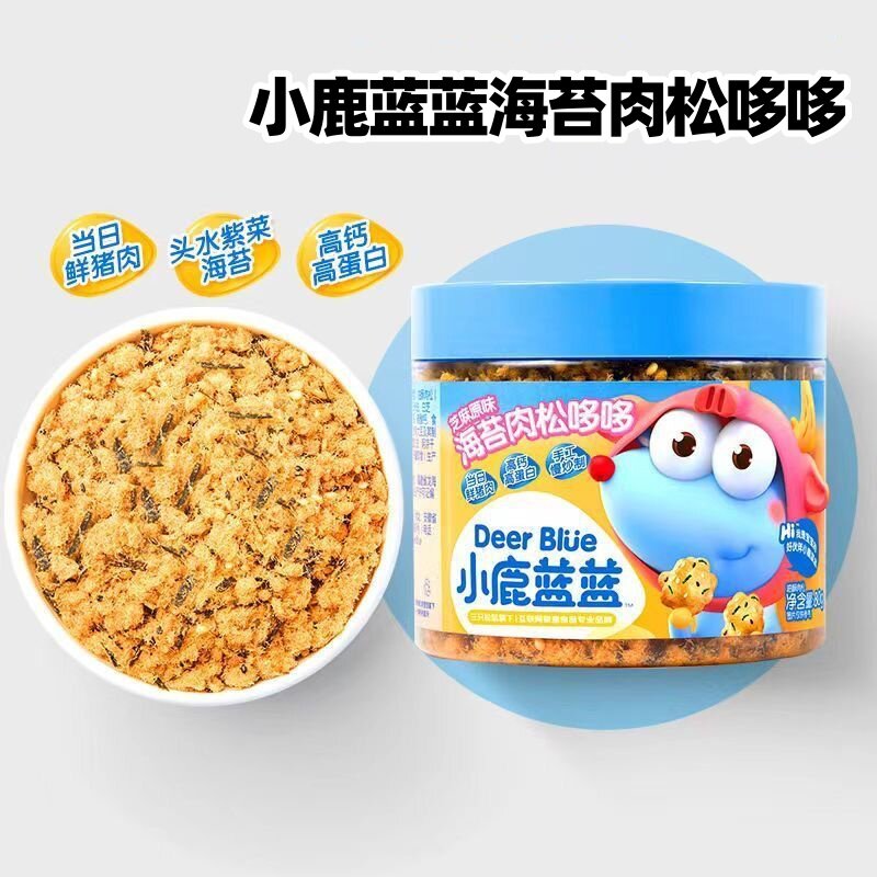 小鹿蓝蓝海苔肉松哆哆拌饭料