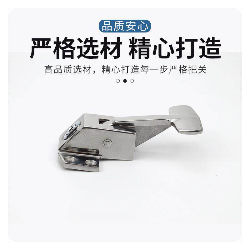304不锈钢烘箱门锁弹侧烤箱把手 锌合金门锁拉手CT-68