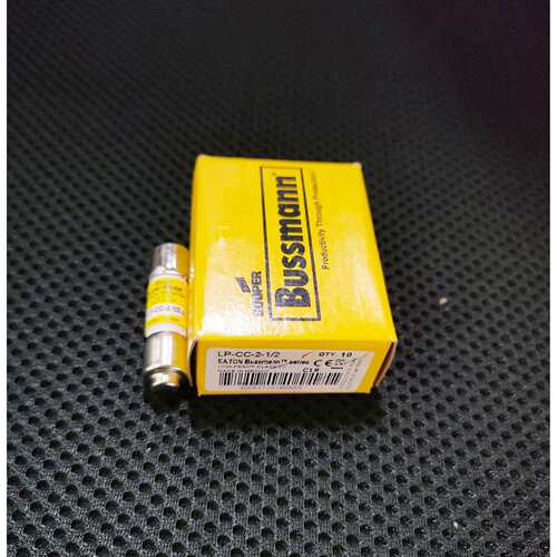 LP-CC-2-1/2延时保险丝 600V 2.5A 巴斯曼BUSSMANN熔断器