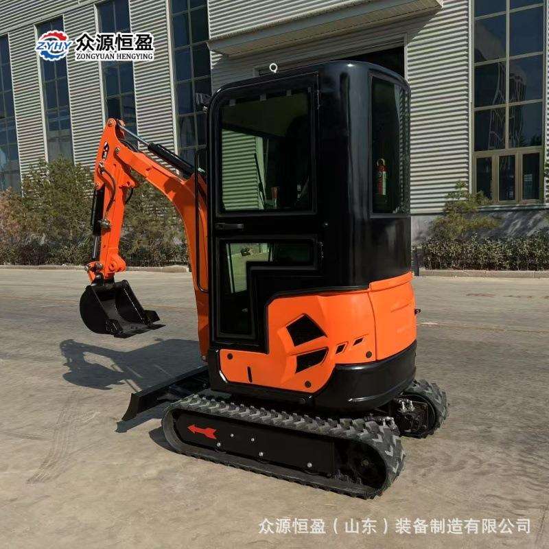 微型果园家用小挖18小型 众源先导液压挖掘机履带式迷你挖掘机