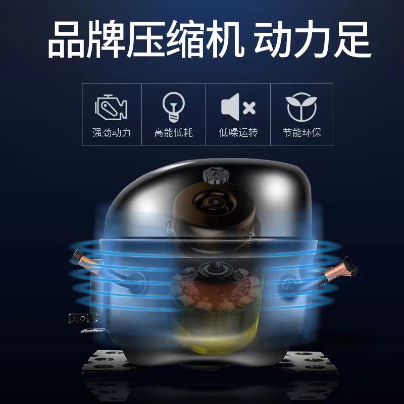 四门冰柜商用厨房冷冻冷藏双温大容量冰柜铜管不锈钢六门双温冰柜