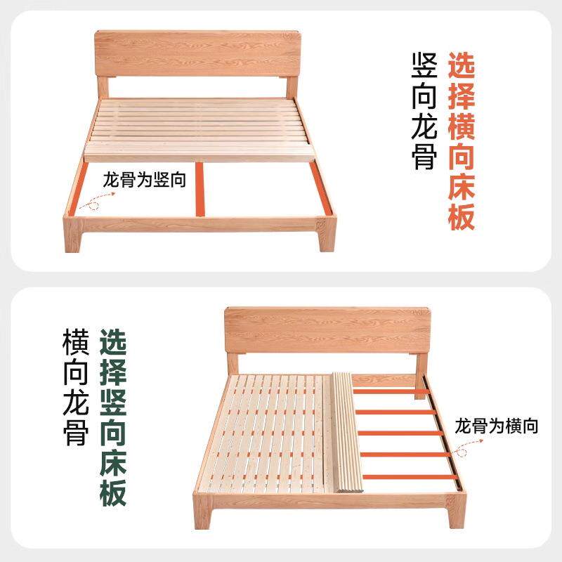 实木床板杉木床板实木排骨架折叠木板铺板榻榻米硬垫片木条床板