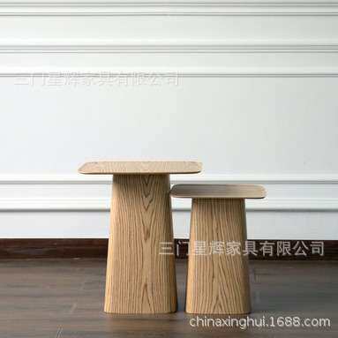 美式客厅餐厅阳台休闲边几可移动茶几简约小户型边桌