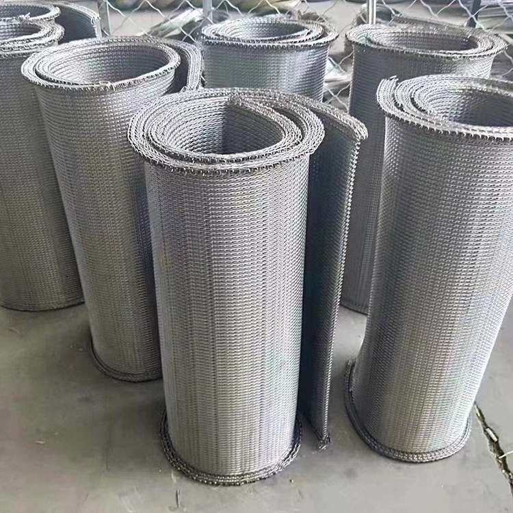 不锈钢网带耐高温烤花炉输送带 玻璃退火炉网带 输送机网带