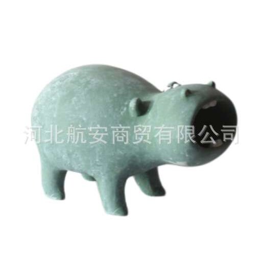 现代简约创意树脂小动物摆件儿童房样板房售楼处桌面茶几软装饰品