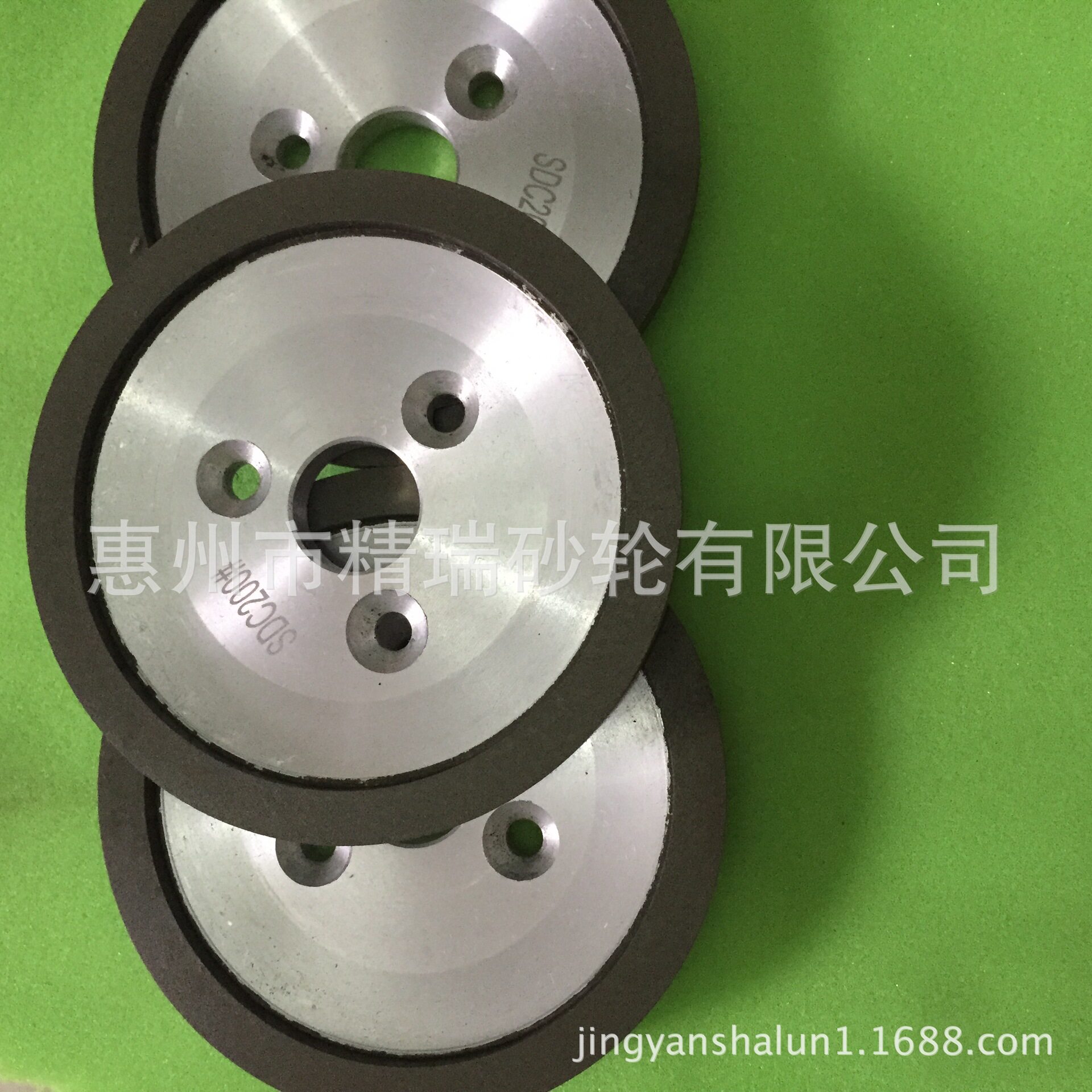 三孔碟细粒度金刚石,1000目碟形树脂结合剂砂轮,树脂金刚石抛光轮