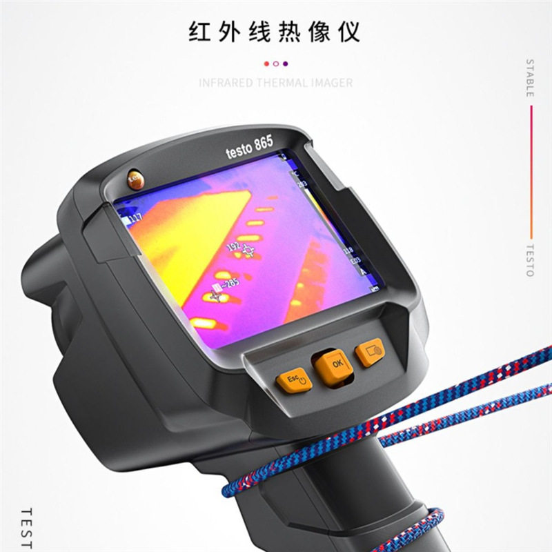 德国德图testo869/869红外热成像仪地暖检测电器检测