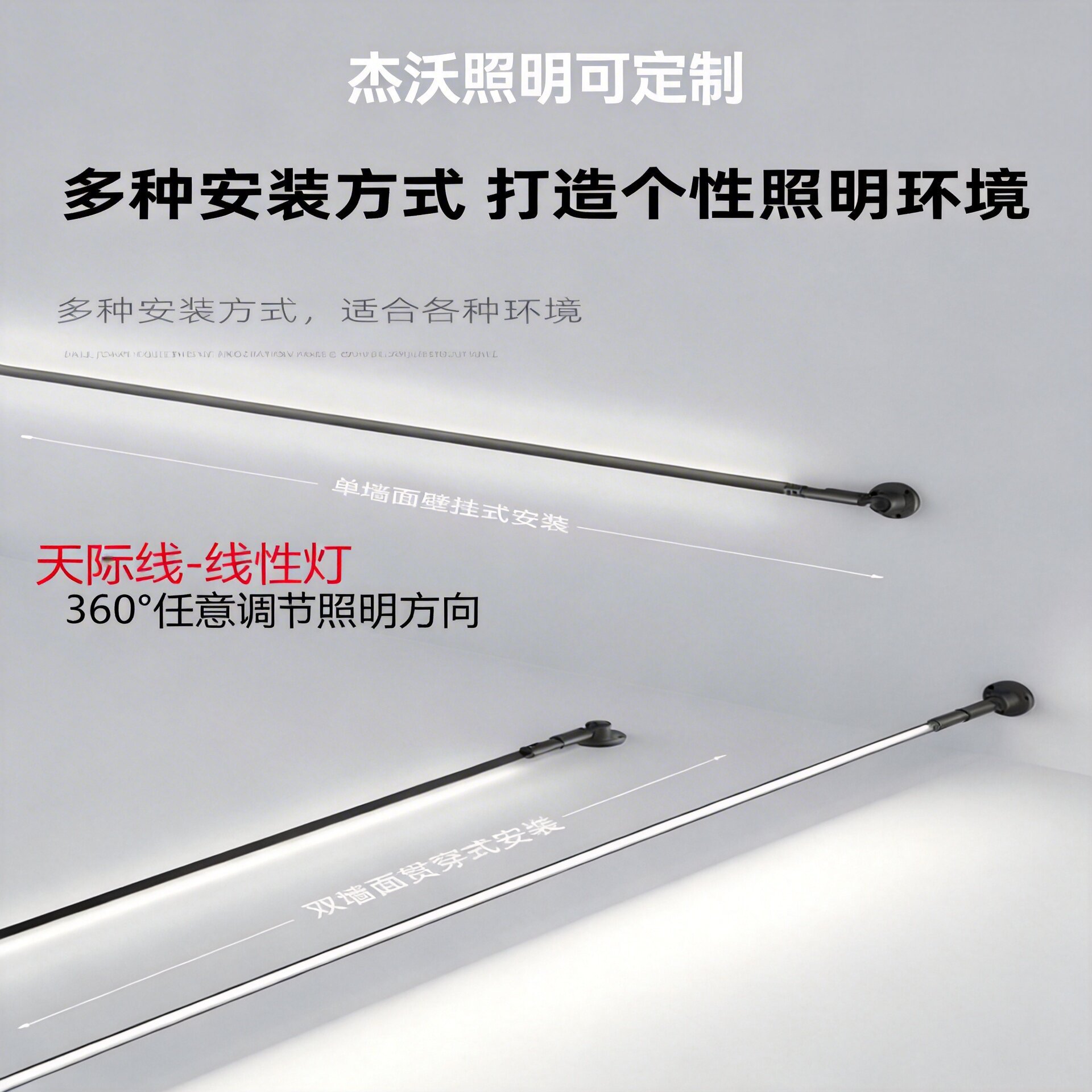 天际线防眩光智能LED灯带