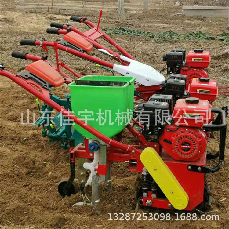 菜园种植开沟微耕机单履带式山坡地趟地机多功能履带犁地机