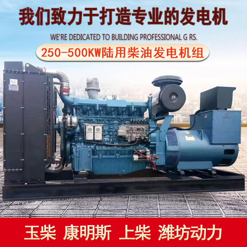 200KW柴油发电机组250kw300千瓦养殖场应急用400kw全自动发电机组