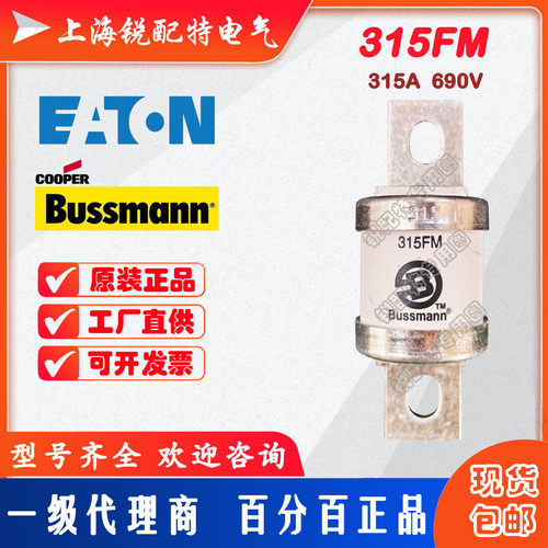 315FM 熔断器 690V 315A 巴斯曼BUSSMANN熔断器