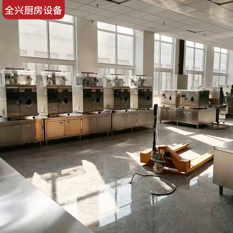 天津304厨房拉面操作台带柜子商用饭店餐饮店面点台推拉门工作台