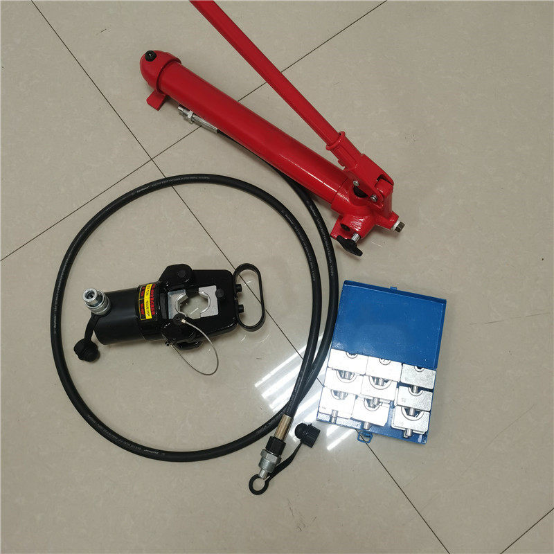 FYQ-400手动液压分离式液压钳 电动手动分体式铜铝鼻子压接钳