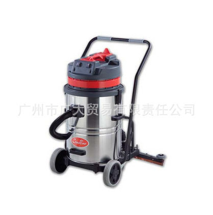 超宝CB60-3W塑料桶60L工业吸尘吸水机带扒式双马达吸尘器吸水机