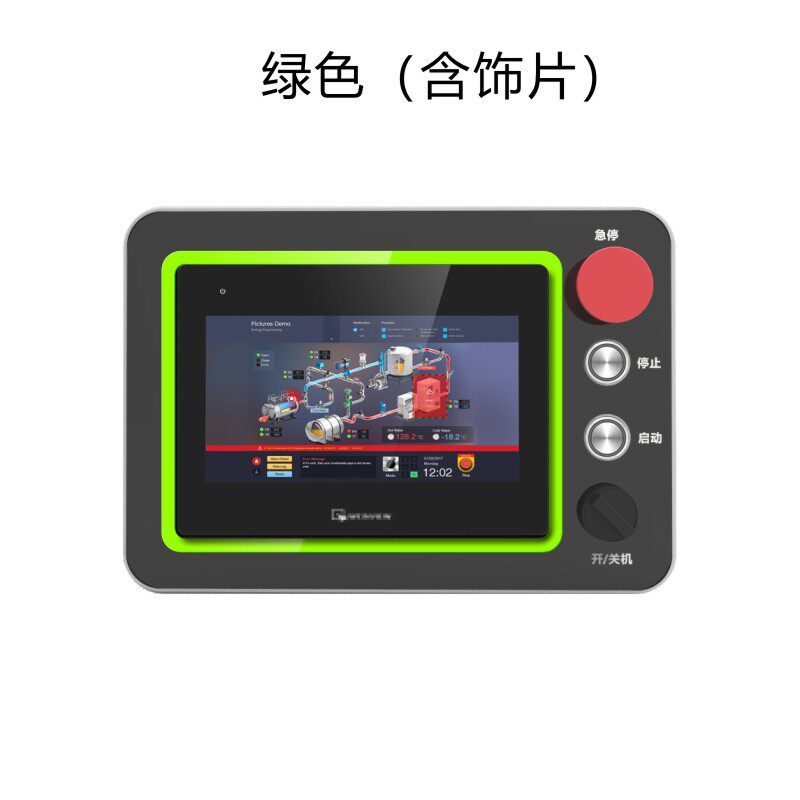 plc人机界面7寸触摸屏安装盒10寸威纶控制箱昆仑通态电控箱