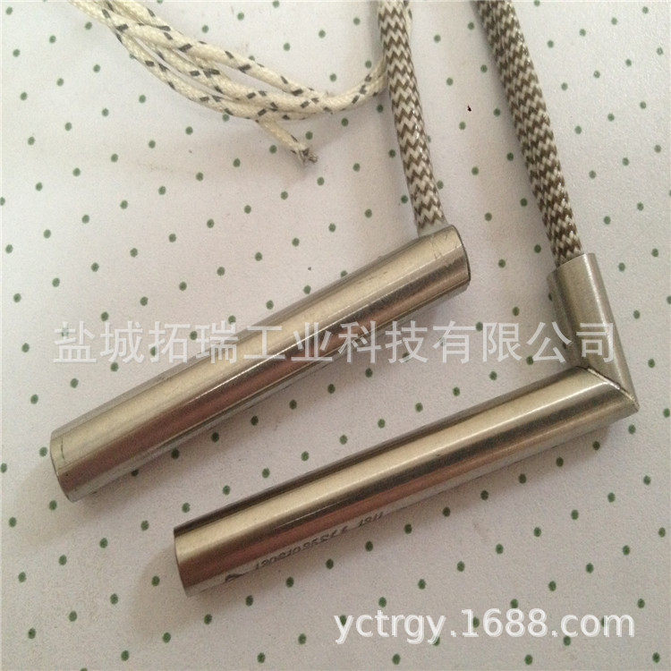 定做高功率直角模具单头加热棒高温直角单头电热棒