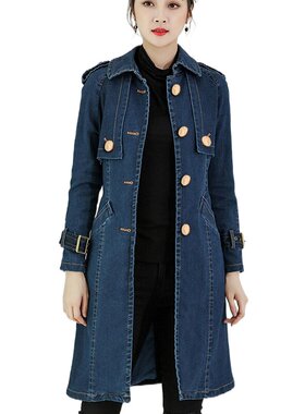 奈昕让您穿着漂亮个性化私人订制 38135欧美外套中长款春秋风衣街