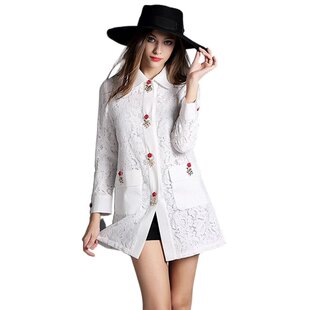 奈昕让您穿着好看个性化私人订制 24018 new dress 翻领长袖立体