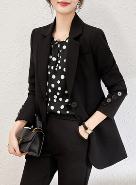 奈昕让您穿着漂亮个性化私人订制 63045西装外套纯色长袖平驳领女