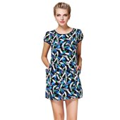 化私人订制 4425潮流女时装 夏装 奈昕让您穿着好看个性 新款 茄子印