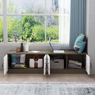 实木家用可坐地柜矮柜卧室置物收纳飘窗柜窗台落地矮柜子钉制炕柜