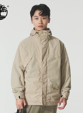 Timberland冲锋衣男秋冬新款保暖户外防风三合一外套夹克A69F2