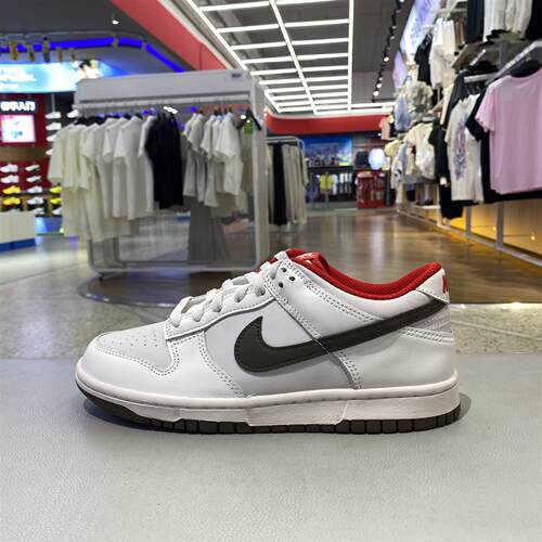 NIKE DUNK儿童女款牛皮低帮防滑耐磨轻便透气运动休闲板鞋 IQ9793