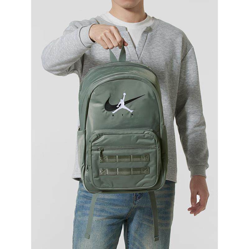Jordan乔丹AJ男女双肩包刺绣标运动包书包篮球旅行包JD2613004AD