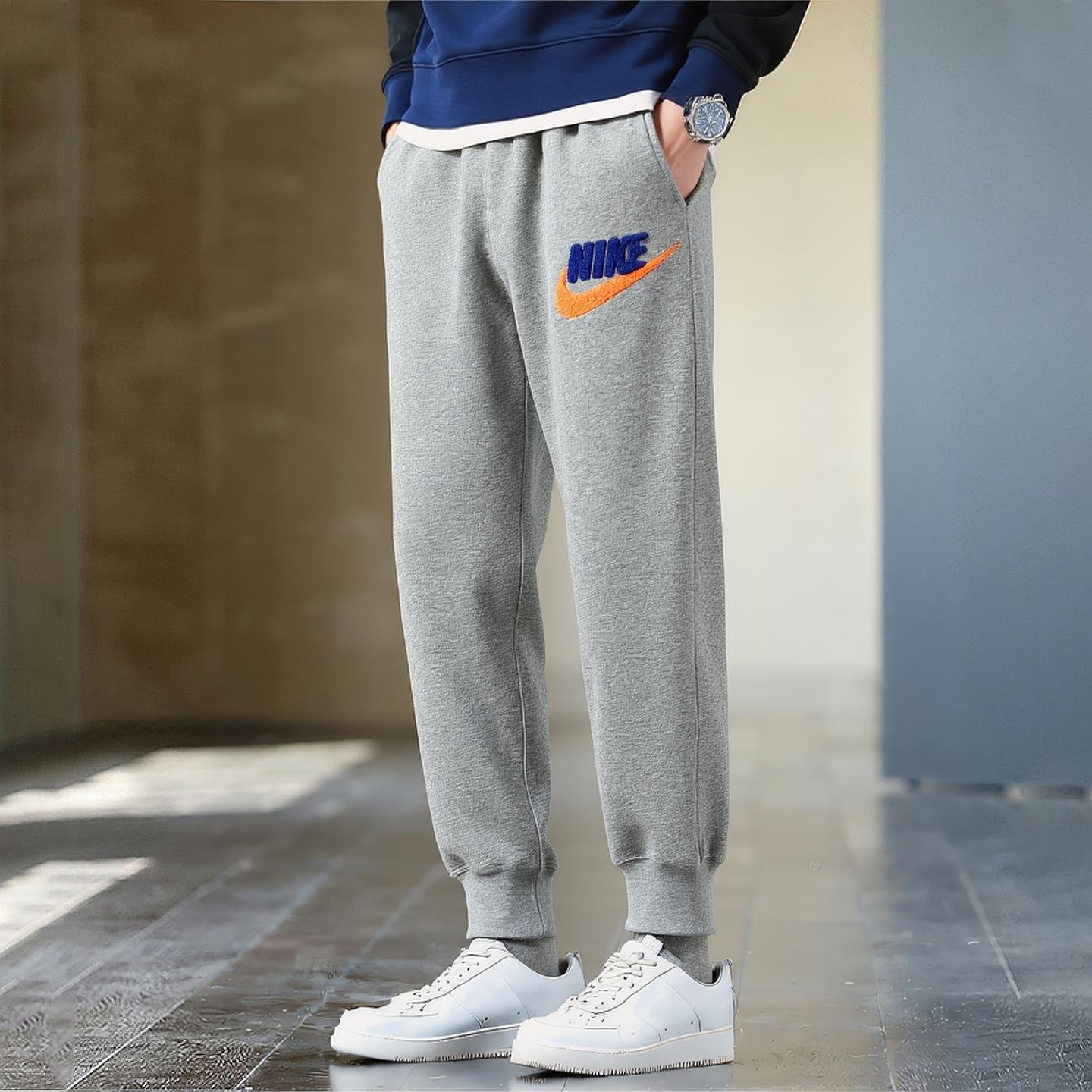 NIKE耐克男款加绒加厚针织运动裤保暖长裤FN3095 BV2738 CD3130