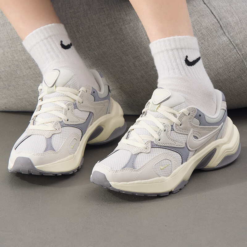 Nike耐克鞋子冬季新款老爹鞋厚底运动鞋女鞋透气网鞋跑步鞋HJ7289