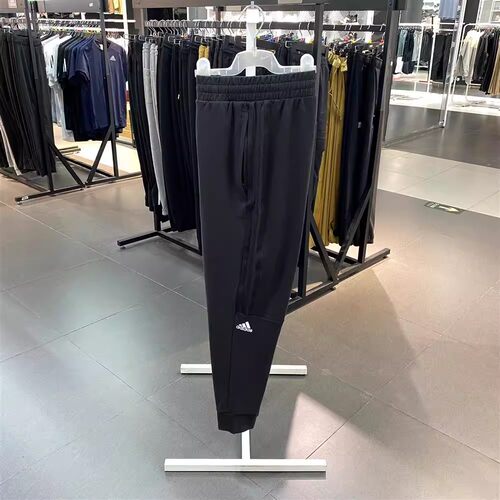 阿迪达斯2024夏季新款男裤针织运动裤透气休闲长裤IA8181 IA8182