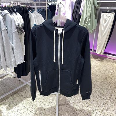 耐克男棉质毛圈高端夹克外套春秋季舒适百搭时尚洋气上衣FZ0223