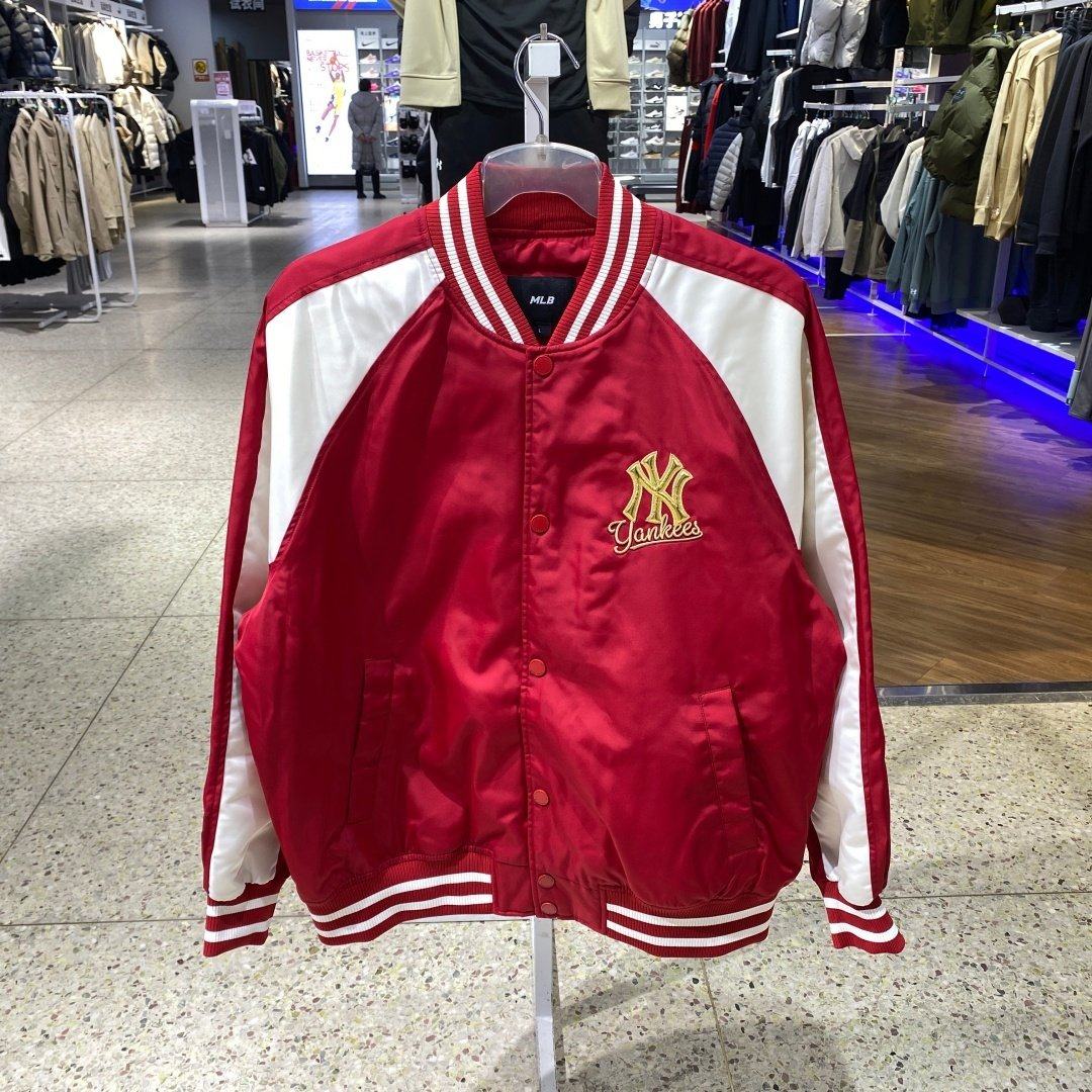 MLB 男女同款26春季新款新年系列生肖马夹棉款棒球夹克3AJPQ0161,运动服/休闲服装,棒球服,淘宝优惠券,粉丝福利购,淘宝优惠卷