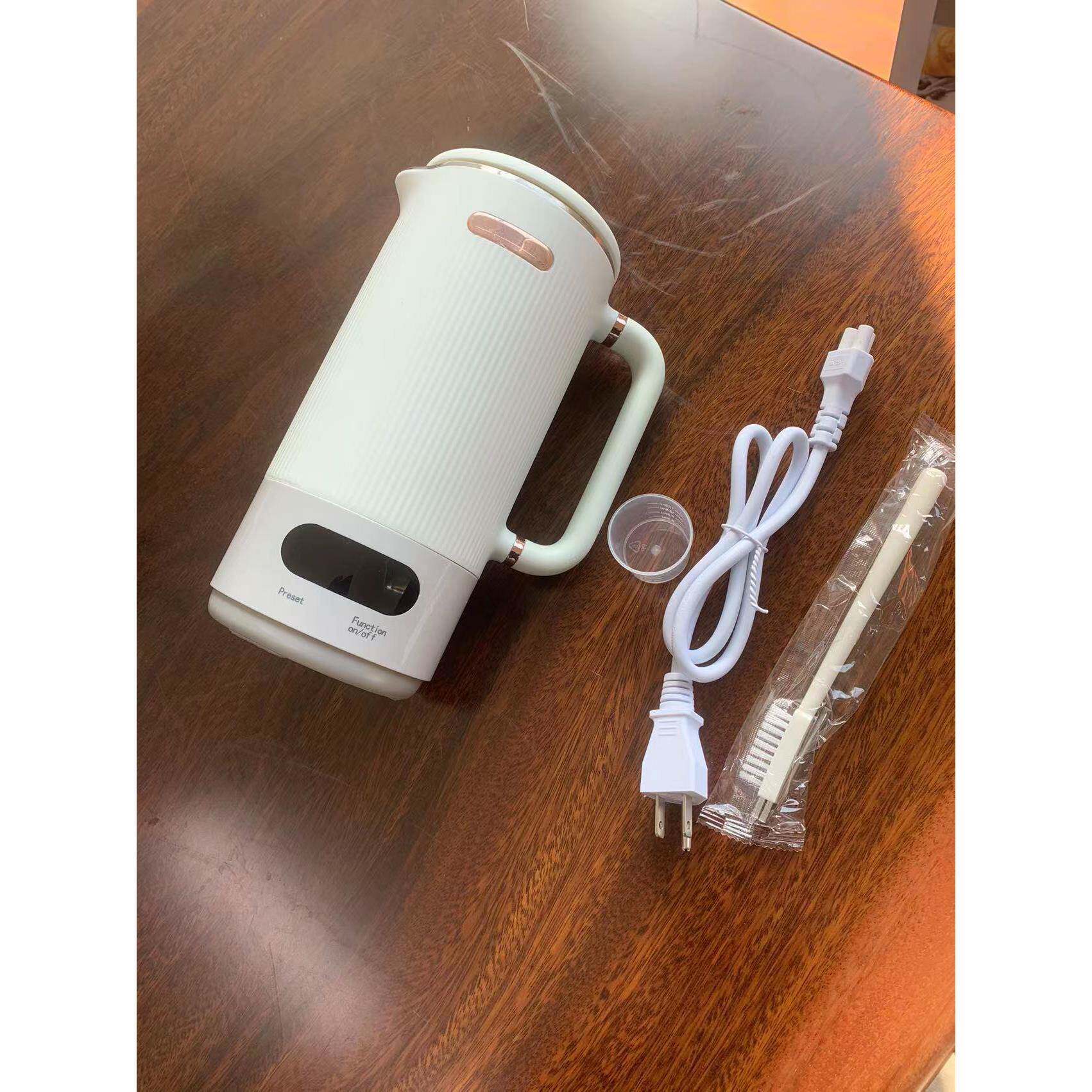 110V现货迷你破壁豆浆机家用小型全自动清洗免泡免煮免过滤1-2人