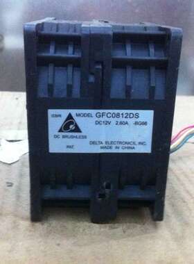 DELTA台达 GFC0812DS-BG66 12V 2.60A 8055 8CM 暴力高转速风扇