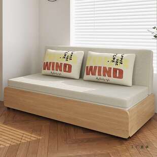 沙发床小户型坐卧两用多功能1.5米简易折叠布艺沙发可变床