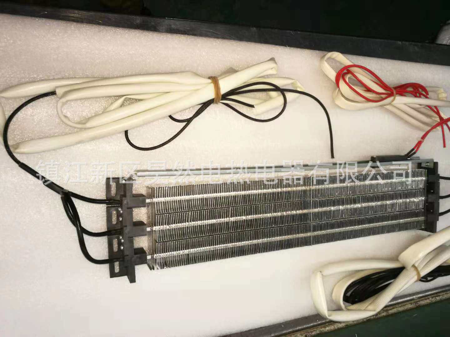 供应ptc加热器陶瓷暖风机热敏电阻发热片风幕机加热发热管电热管