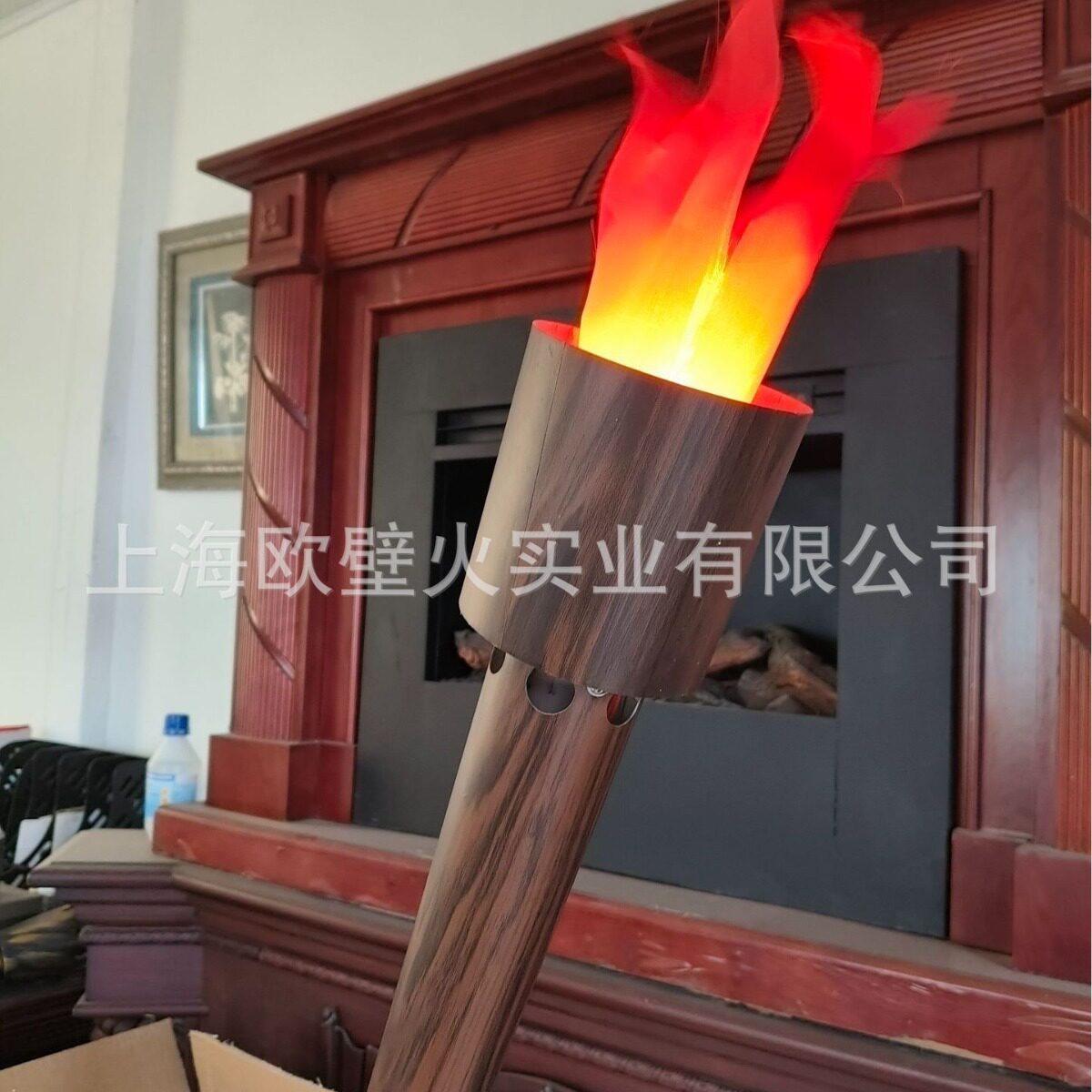 启动道具火炬点火仪式火炬开幕式假火炬传递电子火炬仿木真火把灯