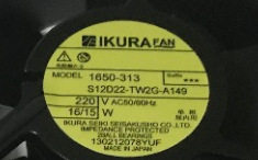 原装育良IKURA 1650-313 S12D22-TW2G-A149 220V 16/15W 铁叶风机