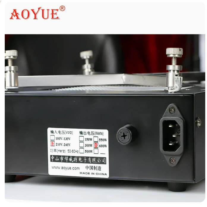 AOYUE 853A++预热台BGA返修台500W数显恒温90-380℃加热台拆焊台