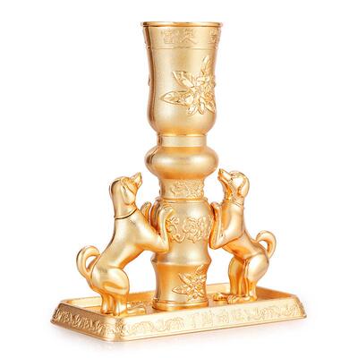 李居明吉祥物九运峰登摆件客厅办公室摆设