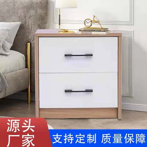 批发床头柜简约现代床边卧室日式迷你小型极简易创意桌北欧原木