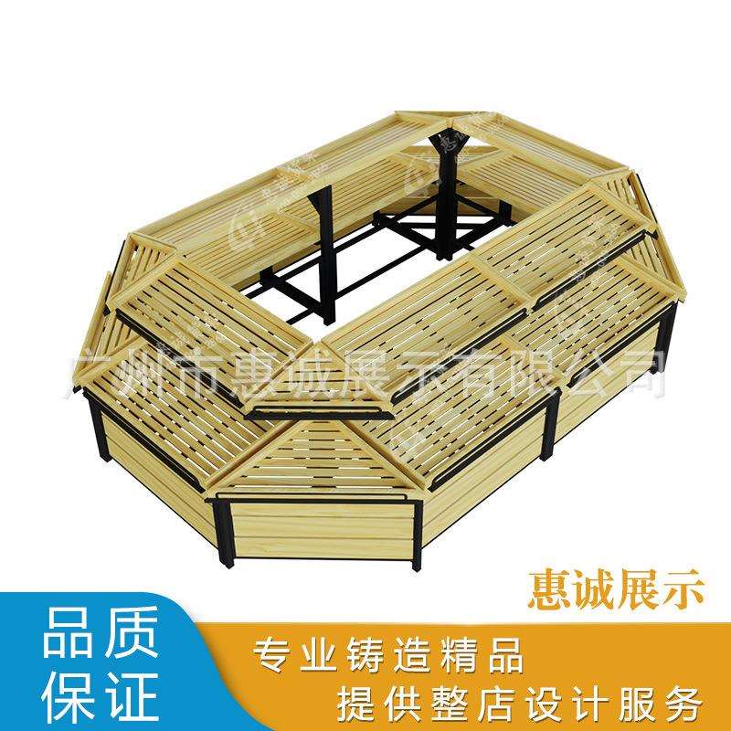 水果货架展示架蔬菜摆放架木质超市水果店果蔬架商用多层水果架子