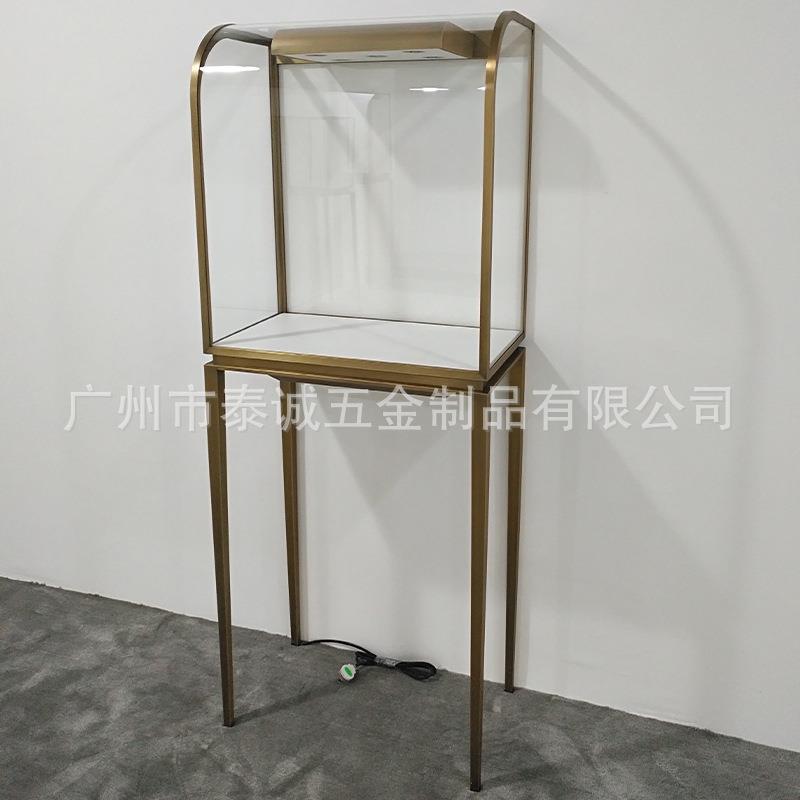 透明珠宝柜高端珠宝展示柜透明玻璃饰金柜奢侈饰品桌面珠宝柜