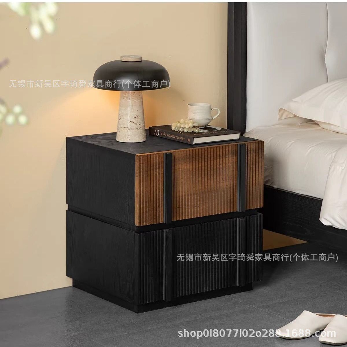 中古风卡门柜斗柜家用客厅储物柜组合电视柜卧室收纳柜床头柜中式